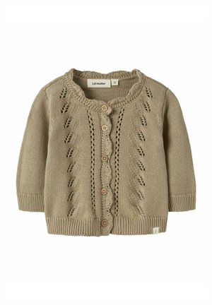 Lil' Atelier CARDIGAN KNITTED - Neuletakki - twill