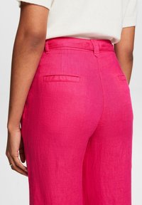 Esprit WIDE LEG - Hlače - pink fuchsia