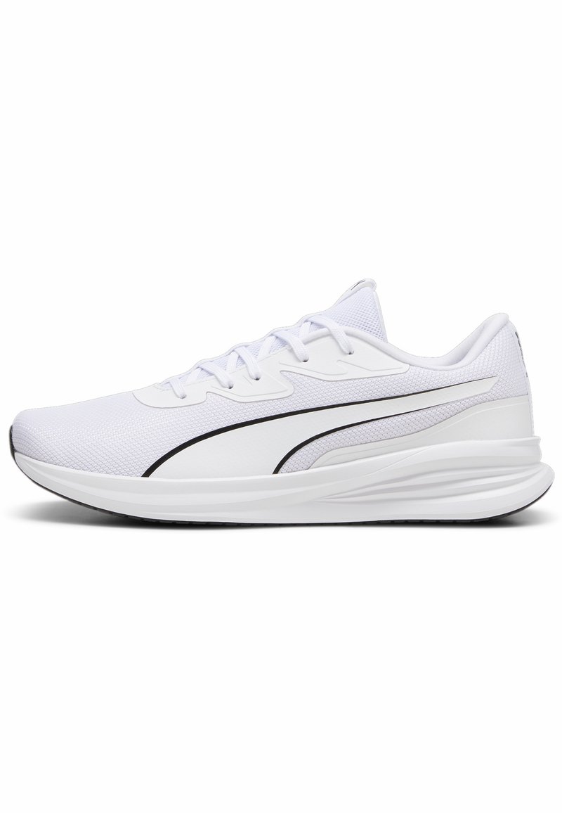 Puma NIGHT V3 Stability running shoes white white/white Zalando