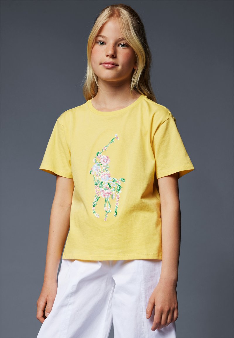 Polo Ralph Lauren - TEE - Apdrukāts T-krekls - yellow, Palielināt