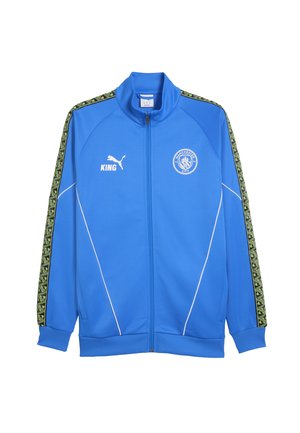 MANCHESTER CITY FC KING ANTHEM  - Vereinsmannschaften - hyperlink blue-pro green