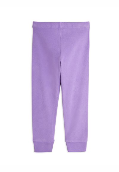 Mini Rodini WINTER FLOWERS TROUSERS UNISEX - Παντελόνι φόρμας - purple