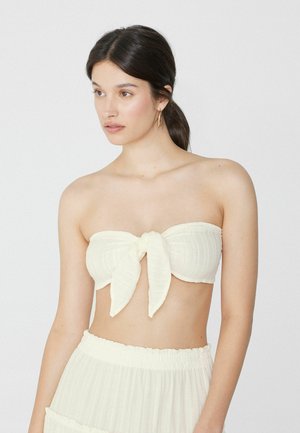 3D EFFECT - Top - weiß milk white