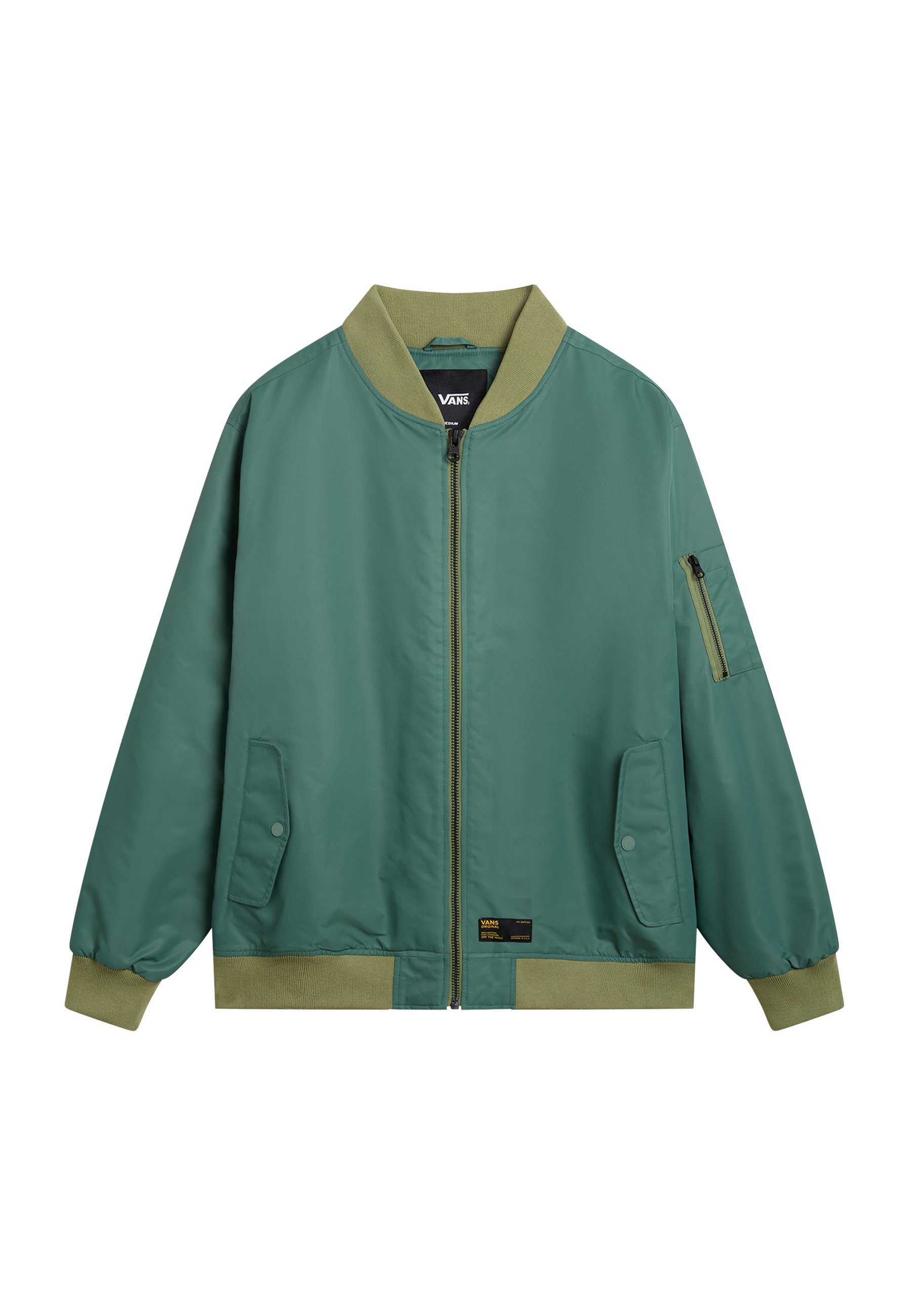 Vans COPLEY Giubbotto Bomber dark forest/verde