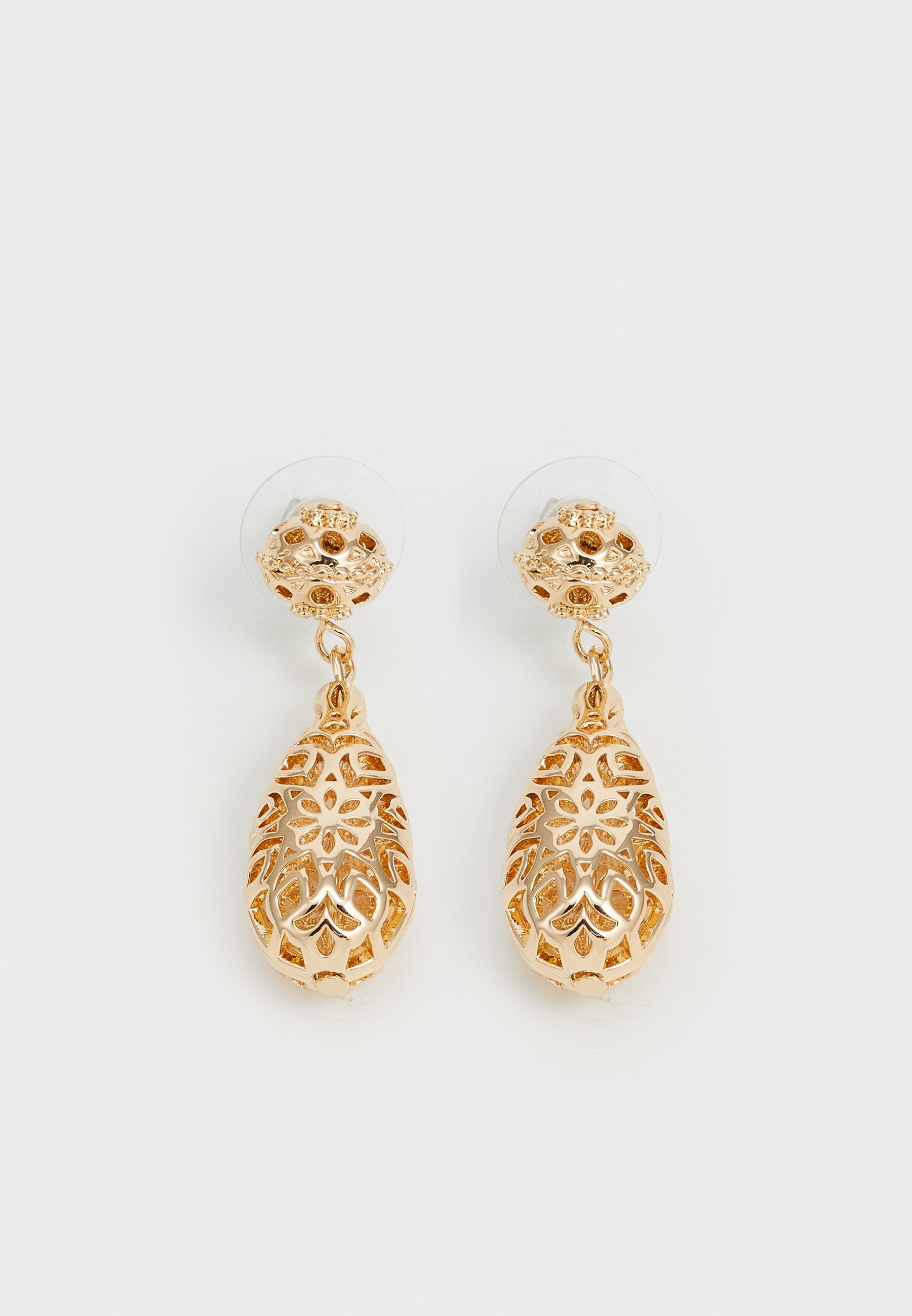 Marchesa FILIGREE PUFFY DROP Earrings gold-coloured Zalando