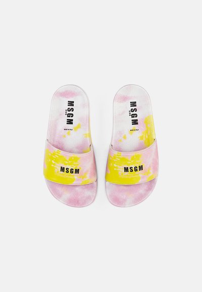 MSGM Mulas - pink-yellow