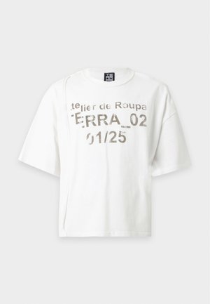 Atelier de roupa, TOUR UNISEX - Tričko s potlačou - white