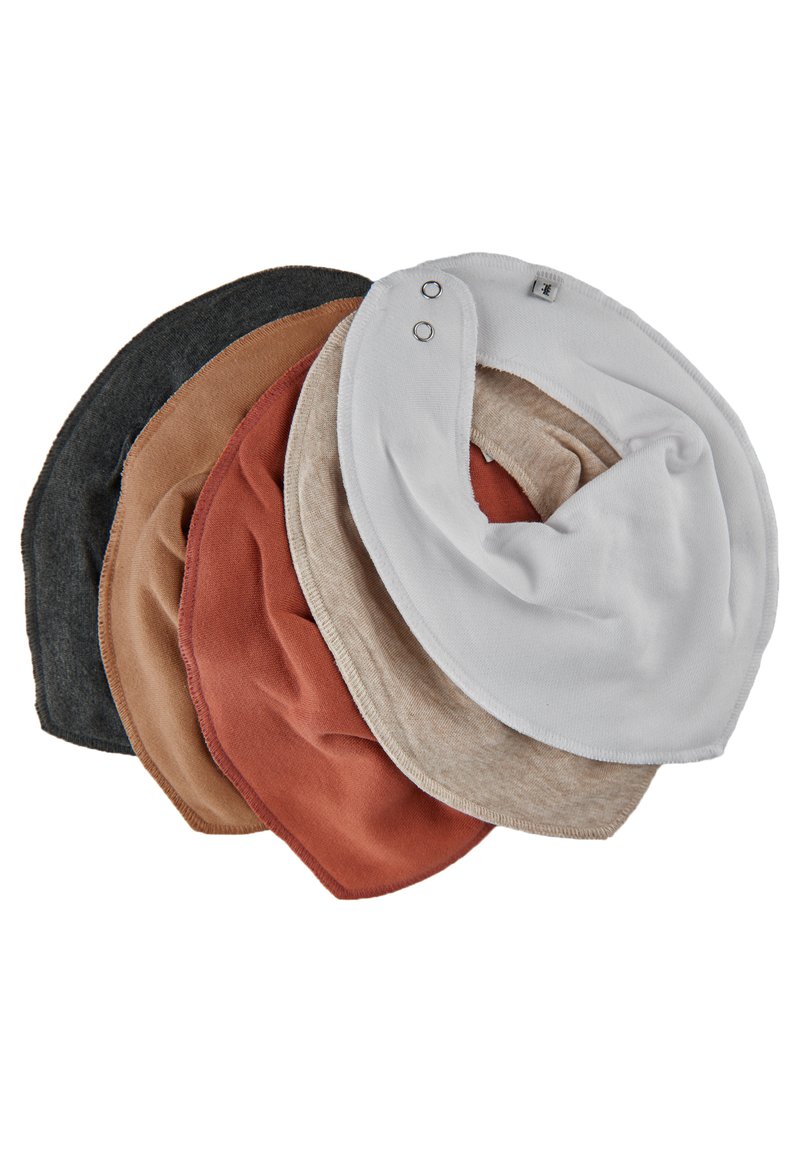 Pippi made with love SOLID  5-PACK - Haklapp - indian tan