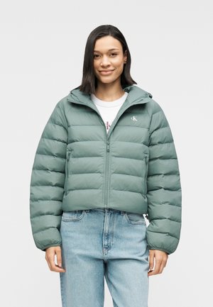 LIGHTWEIGHT QUILTED JACKET PACKA - Veste mi-saison - autumn green