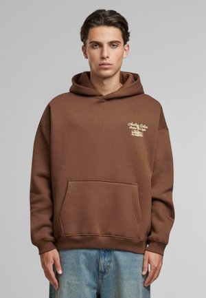 WORKATION OVERSIZE UNISEX - Hoodie - brown