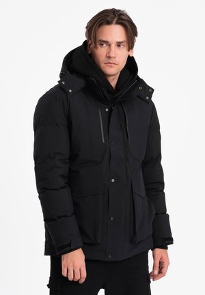 Ombre JAHP  - Wintermantel - black