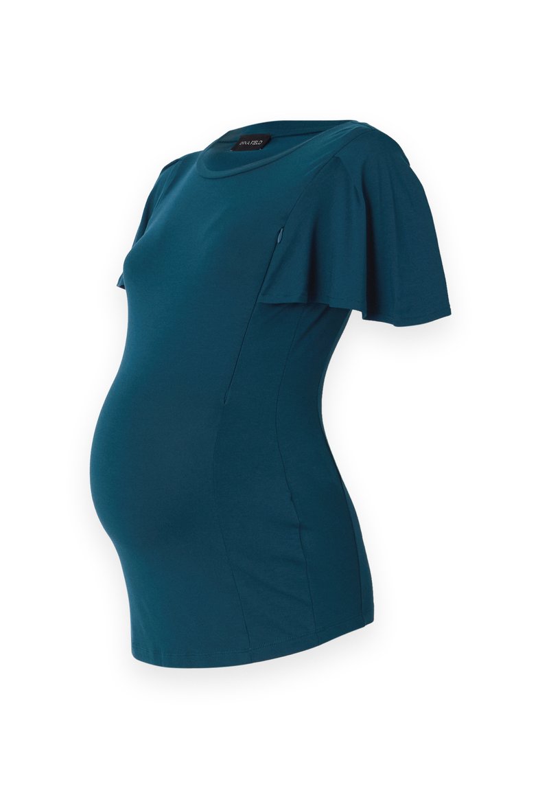 Anna Field MAMA T-shirt basic donkergroen Anna Field MAMA T-shirt basic donkergroen