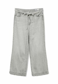 Wide leg - light grey denim
