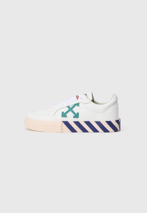 LOW VULCANIZED UNISEX - Sneaker low - white/teal