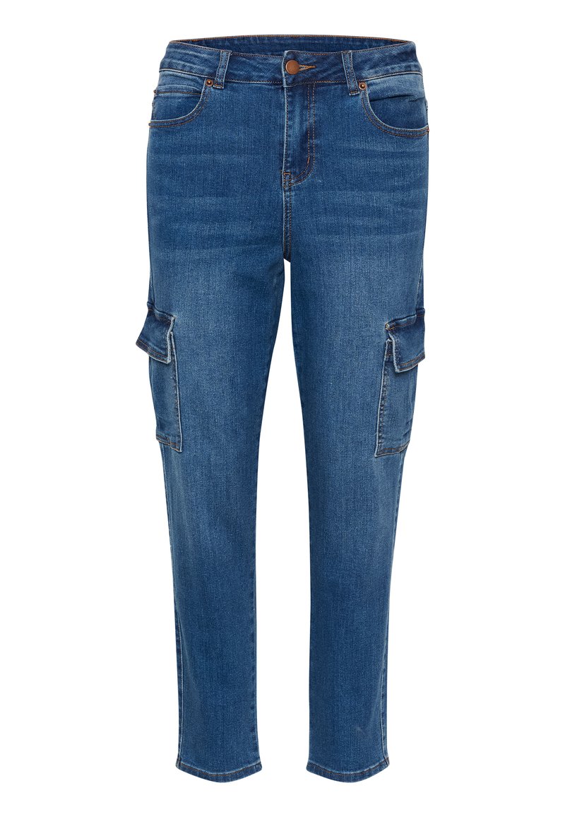 Kaffe Slim fit jeans blauw denim/bluedenim Kaffe Slim fit jeans blauw denim/bluedenim