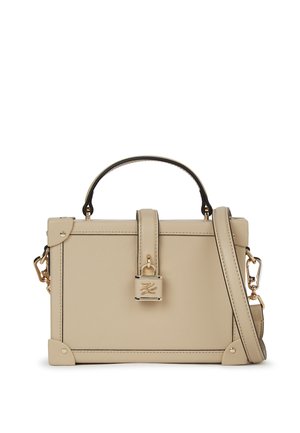 AUTOGRAPH PADLOCK TRUNK - Handtasche - safari