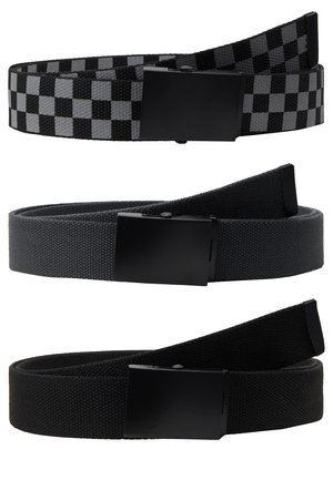 Urban Classics, TRIO 3 PACK - Ζώνη - grey/black