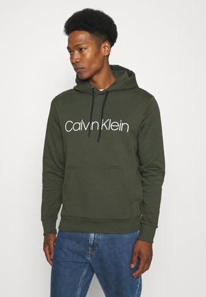 LOGO HOODIE - Hoodie - dark olive