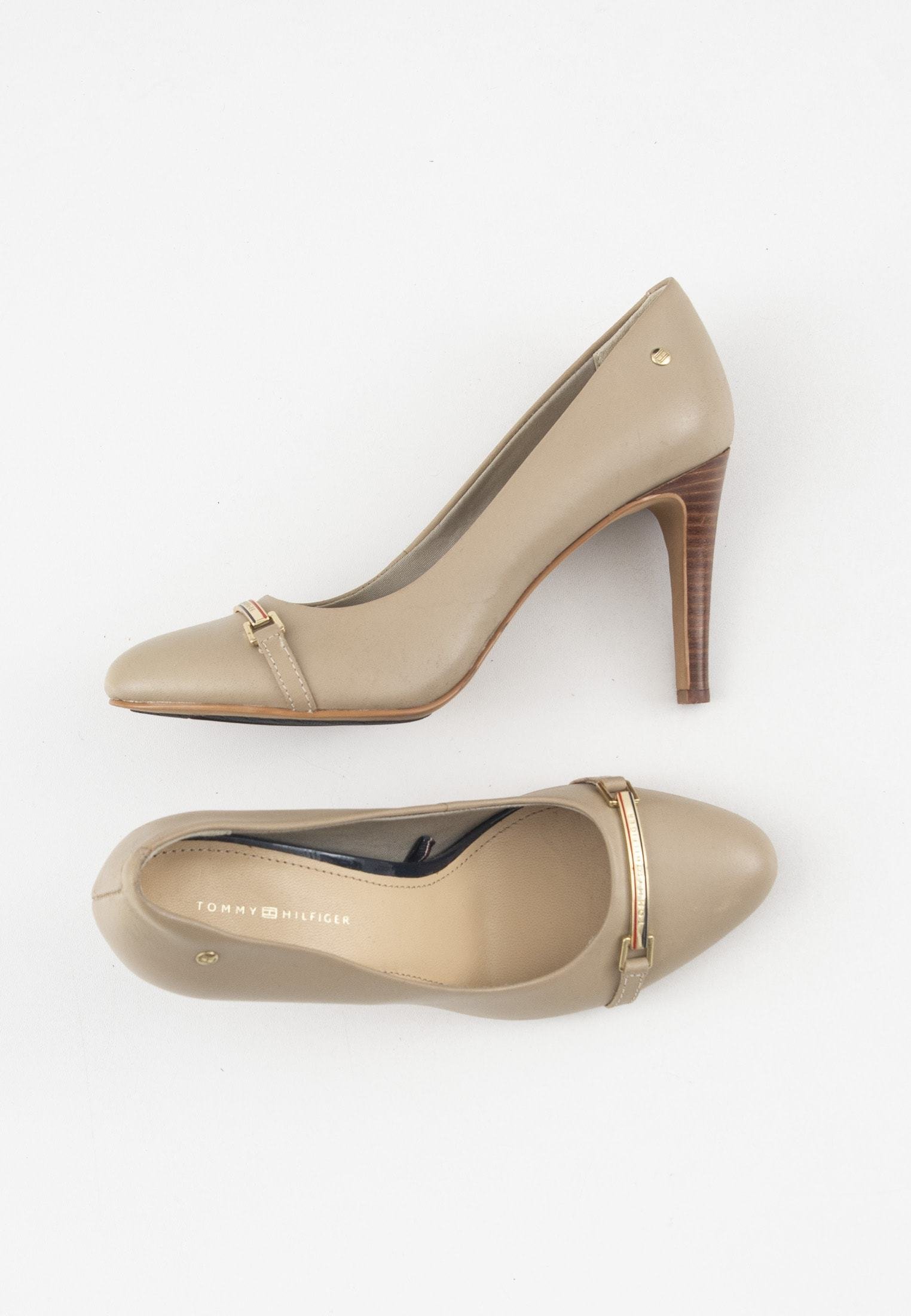 Tommy Hilfiger Hoge hakken - beige/Beige - Zalando.nl