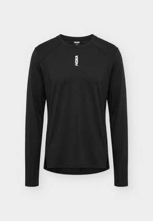 HOKA, EVERYRUN LONG SLEEVE - Μπλούζα με μακριά μανίκια - black