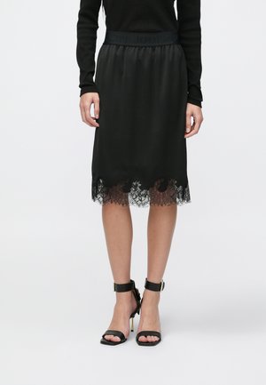 SAMI - A-snit nederdel - black