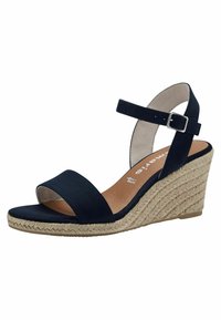 Tamaris Sandales compensées - navy