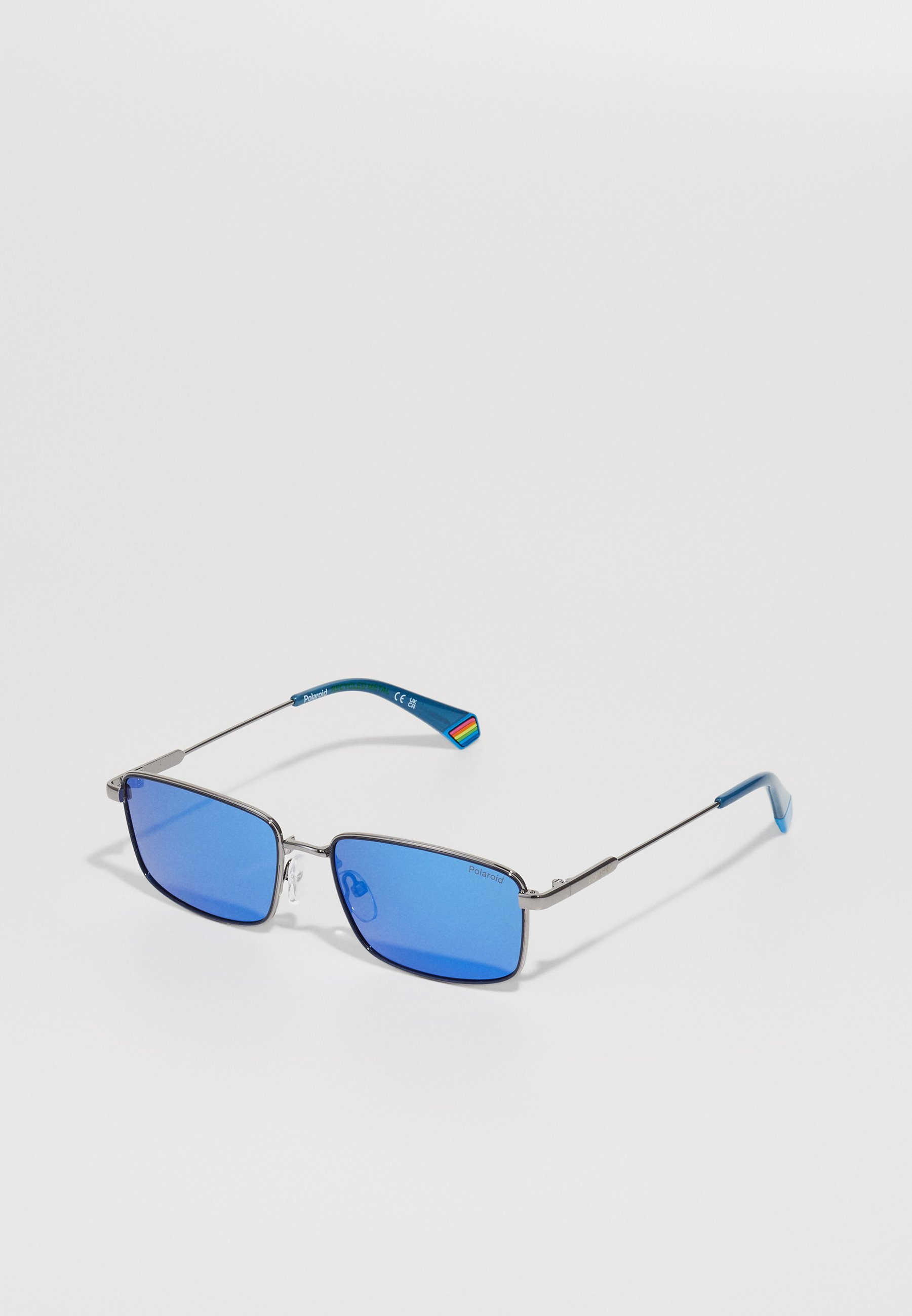 Polaroid UNISEX Sunglasses ruthenium blue/grey