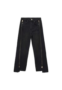 FRANKIE - Tiesaus kirpimo džinsai - washed black