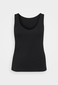 CARTIME LIFE 2 WAY V NECK - Top - black