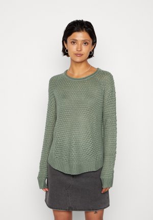 VMESME SURF LS O-NECK  - Neule - laurel wreath