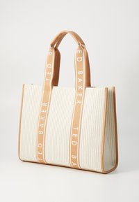 Ted Baker HAYLLEE STRIPED ICON BAG - Shopping Bag - camel