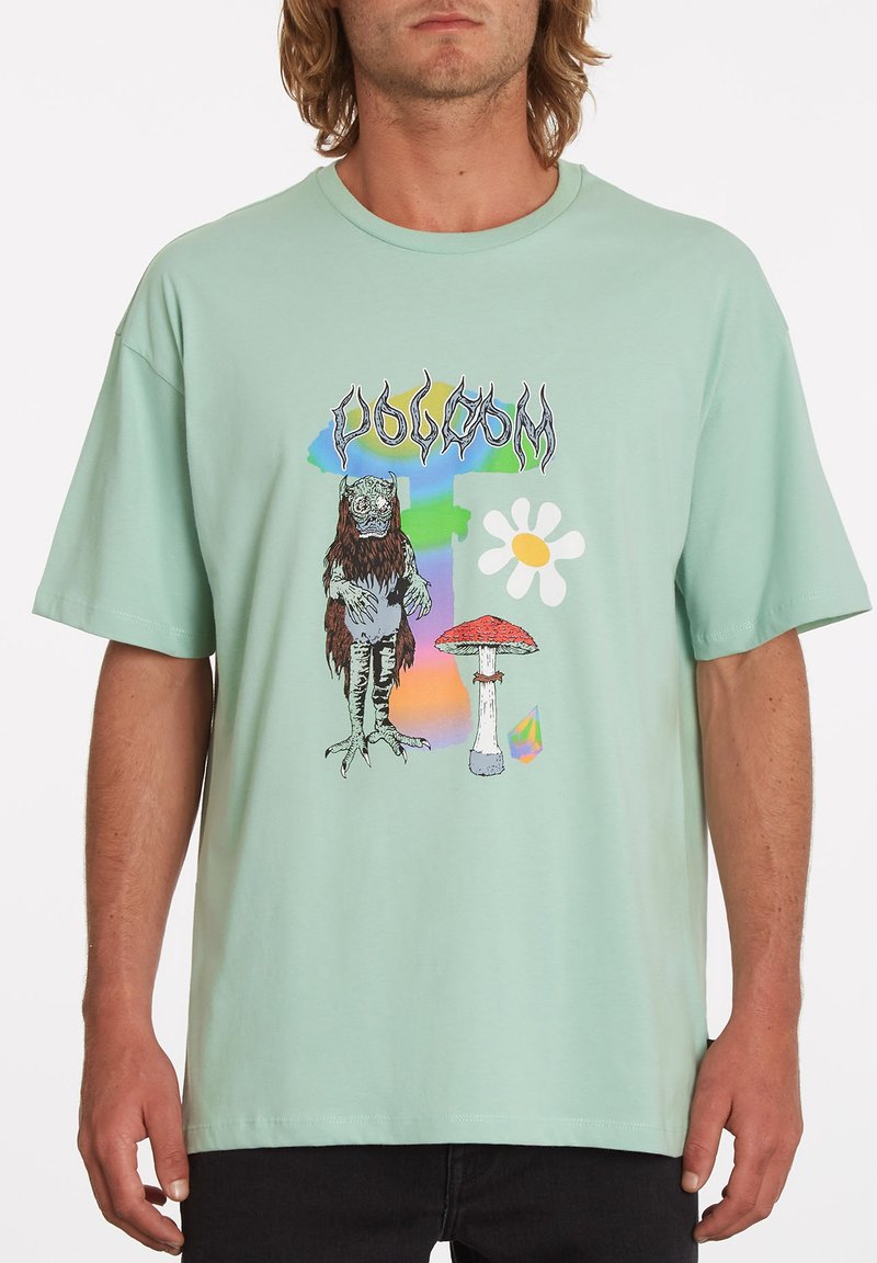 Volcom T-shirt print meerkleurig Volcom T-shirt print meerkleurig