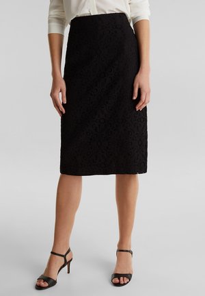 Esprit Collection Jupe crayon - black