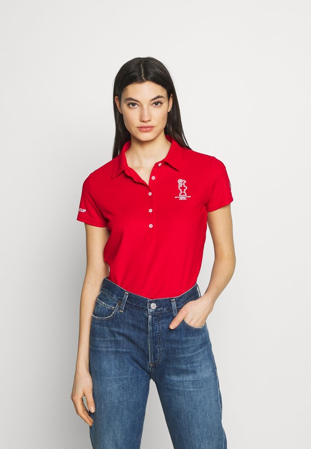 VALENCIA - Poloshirts - red