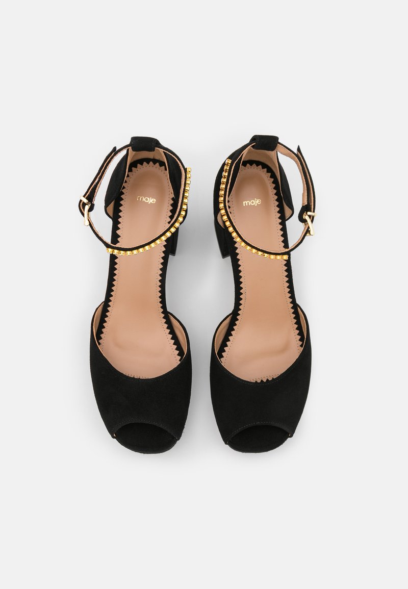 Damen Sneaker | maje PLATFORM Plateaupumps black/schwarz - WK49942 Damen Sneaker | maje PLATFORM Plateaupumps black/schwarz - WK49942