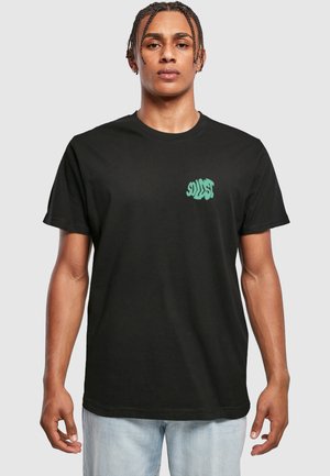 Mister Tee SO LOST TEE - Printtipaita - black