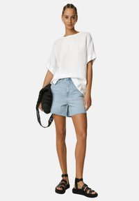 Marks & Spencer PURE LINEN RELAXED - Blusa - white