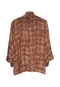 Manila Grace ONE SHOULDER  - Camicetta - marrone