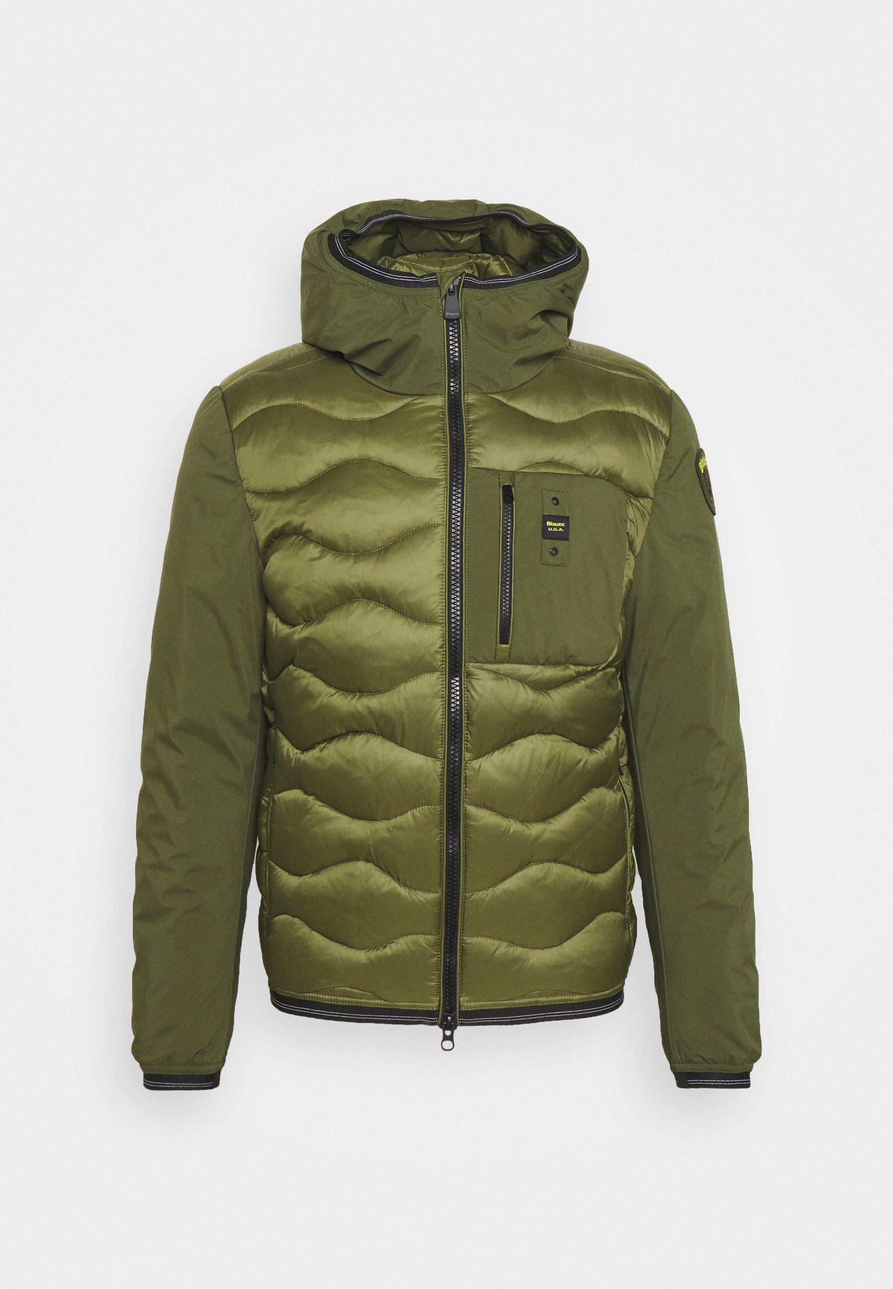 hooded winter jacket