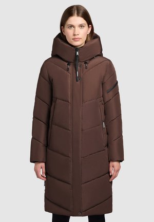 JANGE - Wintermantel - dark brown