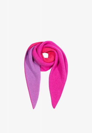 Faera, SCHAL COLORBLOCK MODERN WARM MEHRFARBIG - Tuch - pink