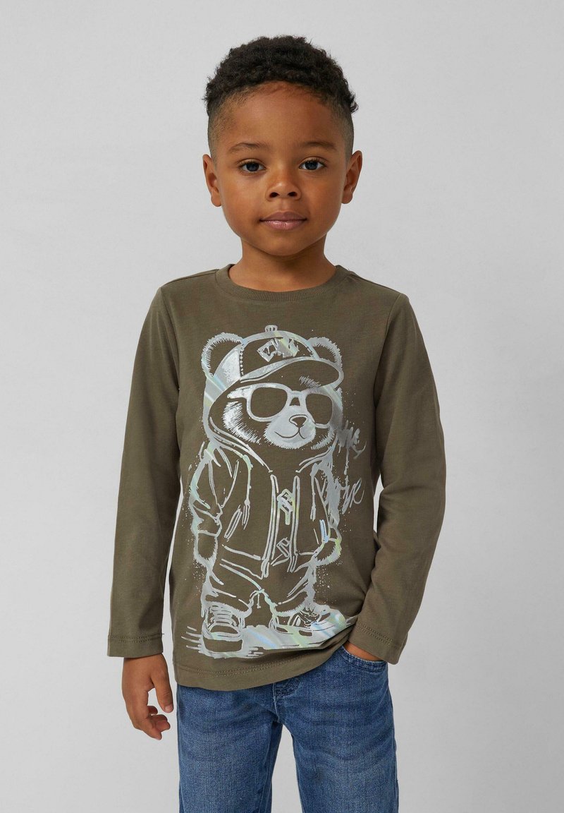 S.Oliver Maglietta Con Stampa Sul Retro – Bambini E Ragazzi, Materiale Resistente