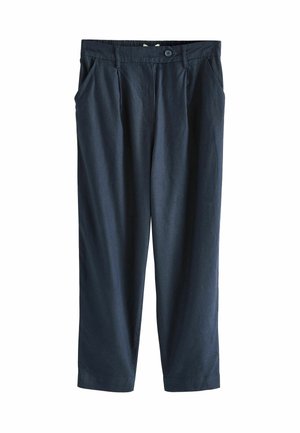 Next REGULAR FIT BARREL LEG RICH  - Pantaloni - navy