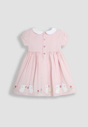 JoJo Maman Bébé REGULAR FIT  - Jurk - pink mouse