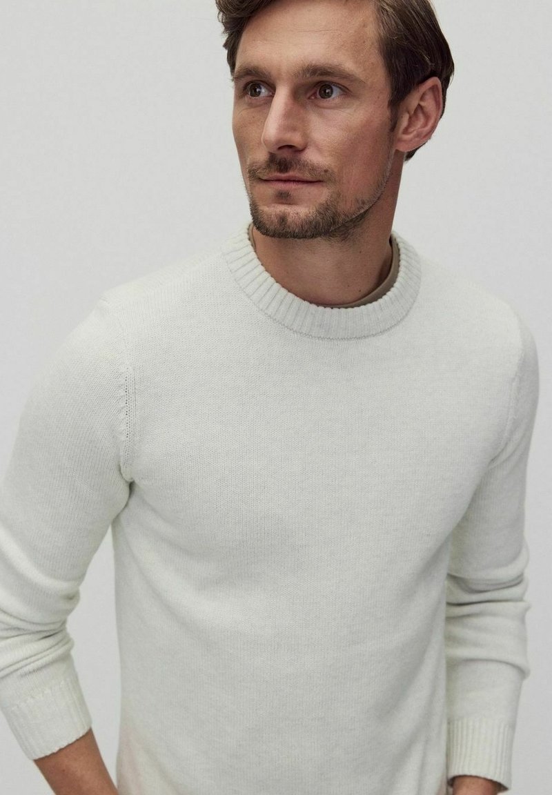 Dobber LANEGAN CREW NECK - Trui - off white