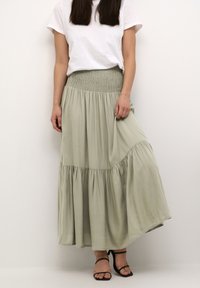 Kaffe - SMOCK  - Maxi skirt - vetiver Thumbnail Image 1