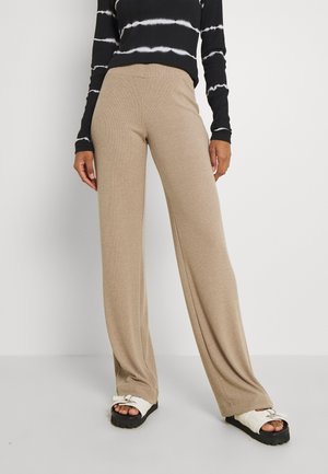 VMKAMMIE STRAIGHT PANT - Pantaloni - silver mink