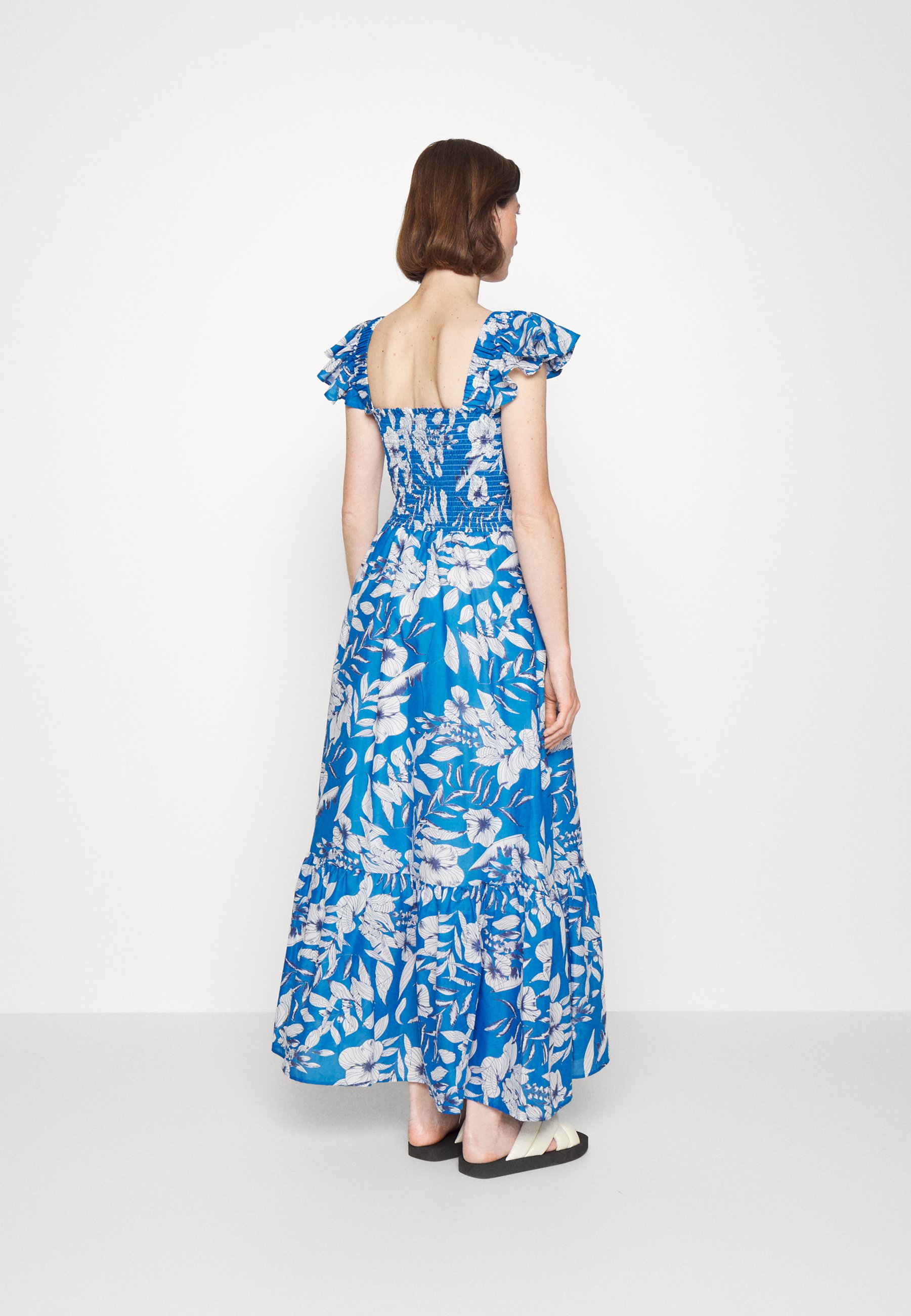 iBlues CORRADO - Vestito lungo - turchese/blu - Zalando