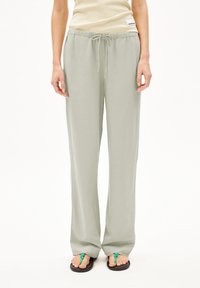 ARMEDANGELS MIOAA LINO - Stoffhose - seagreen