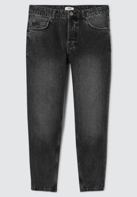 BZB DELAVÉ NOIR - Jean slim - noir